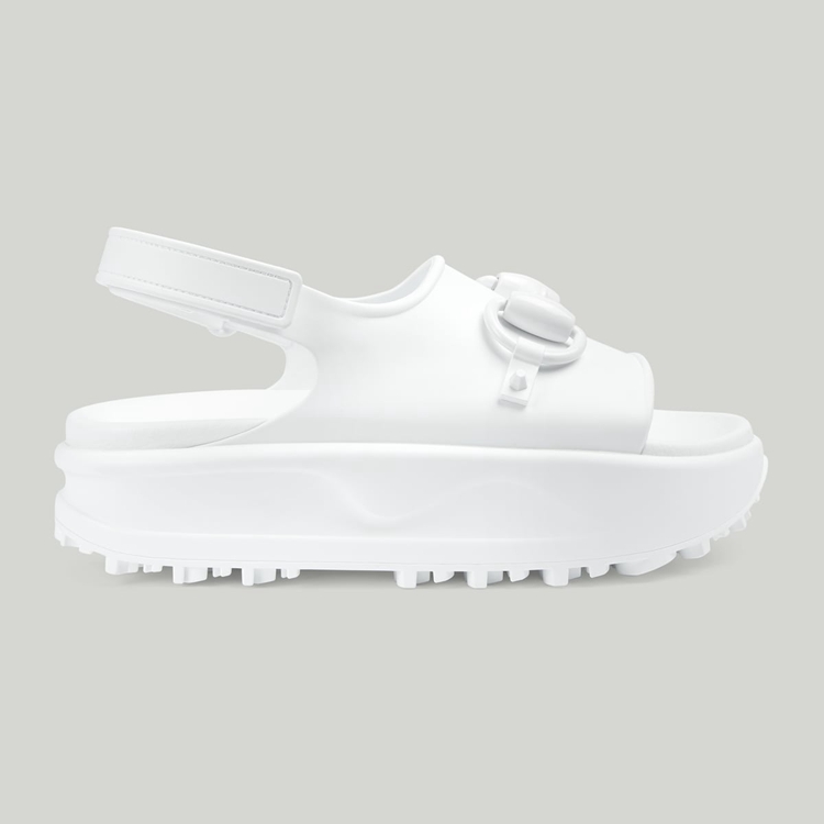 742435.JAAC9.9014.001.100.0000.Light Womens Horsebit flatform sandal
